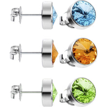 Load image into Gallery viewer, 5mm Stainless Steel Round Stud Earring