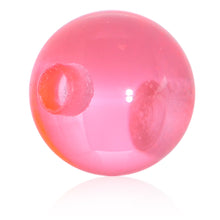 Load image into Gallery viewer, 4mm Pink Acrylic Captive Bead Ring Replacement Ball