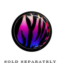 Load image into Gallery viewer, 2G Multi Color Animal Print Acrylic Ear Taper