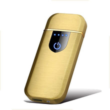 Load image into Gallery viewer, Modern Touch Electric lighter Plasma Lighters Dual arc Lighter USB lighters Flameless Rechargeable Lighter Windproof Lighter Electric lighters for Men Gift Gadgets Accessories