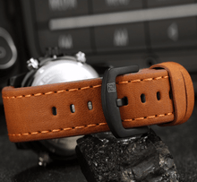Load image into Gallery viewer, Men's Multifunction Digital Analog Waterproof Watch With Alarm And Automatic Time Zones Unique Design Excellent Gift