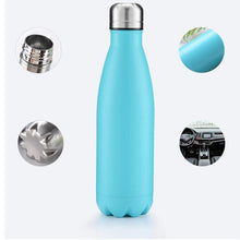 Load image into Gallery viewer, 350/500/750/1000ml Double Wall Stainless Steel Water Bottle Thermos Bottle Keep Hot and Cold Insulated Vacuum Flask Sport Stainless Steel Double Wall Insulated Water Bottle for Travel