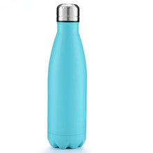 Load image into Gallery viewer, 350/500/750/1000ml Double Wall Stainless Steel Water Bottle Thermos Bottle Keep Hot and Cold Insulated Vacuum Flask Sport Stainless Steel Double Wall Insulated Water Bottle for Travel