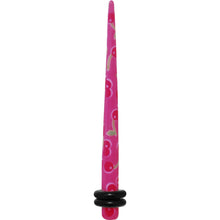 Load image into Gallery viewer, 6G Pink Cherry Acrylic Taper