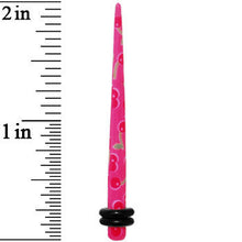 Load image into Gallery viewer, 6G Pink Cherry Acrylic Taper