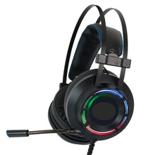 Load image into Gallery viewer, Gaming Headset Headphones with Microphone for PC Computer for Game One Professional Gamer Earphone Surround Sound RGB Light