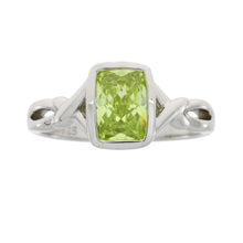 Load image into Gallery viewer, Cubic Zirconium Ring Sterling Silver
