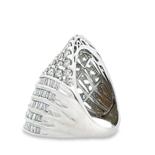 Load image into Gallery viewer, 4.00ct Diamond Ring 10KT White Gold