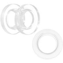 Load image into Gallery viewer, 0G Clear Acrylic Screw Fit Tunnel Plug Set