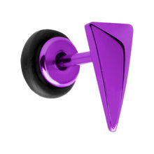 Load image into Gallery viewer, Purple Titanium Triangle Cheater Plug