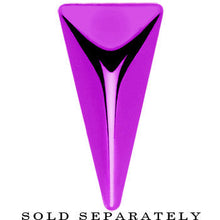 Load image into Gallery viewer, Purple Titanium Triangle Cheater Plug