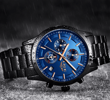 Load image into Gallery viewer, Men's Waterproof Watch With Chronometers And Date Display Unique Design Perfect Gift
