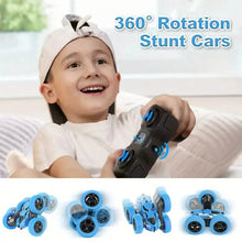 Load image into Gallery viewer, RC Remote Control Car – 4WD, 360° Flip Stunt, LED Lights, Ages 6+