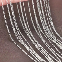Load image into Gallery viewer, Exquisite Copper Necklace Chain, 16–30in Adjustable, 925 Silver Plated