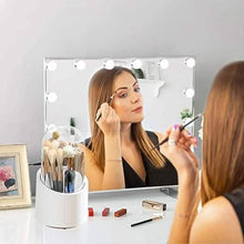 Load image into Gallery viewer, 360-Degree Rotating Dustproof Makeup Brush Organizer