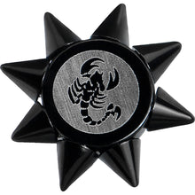 Load image into Gallery viewer, 0G Scorpion Spiked Logo Fake Taper Ear Plug