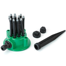 Load image into Gallery viewer, 360° Flexible Lawn Sprinkler Automatic 12 Tubes Garden Water Irrigation Sprayers