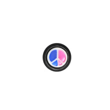 Load image into Gallery viewer, Patriotic Peace Sign Fake Taper Ear Plug