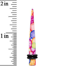 Load image into Gallery viewer, 4G Groovy Retro Flower Acrylic Taper