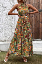 Load image into Gallery viewer, Elegant Floral Sleeveless Dress Lightweight & Feminine Summer Essential Beautiful Print Dress