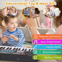 Load image into Gallery viewer, 37 Keys Digital Music Electronic Keyboard Instrument with Microphone