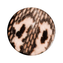 Load image into Gallery viewer, 6G Blushing Snake Skin Acrylic Saddle Plug