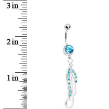 Load image into Gallery viewer, Aqua Perfection Belly Ring