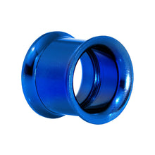 Load image into Gallery viewer, 13mm Royal Blue Anodized Titanium Screw Fit Tunnel