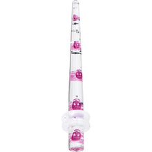 Load image into Gallery viewer, 8G Clear Acrylic Glitter Purple Skull Confetti Taper