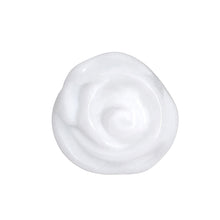 Load image into Gallery viewer, 1/2 White Rose Flower Acrylic Saddle Plug