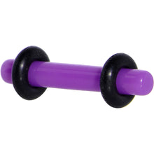 Load image into Gallery viewer, 14G Regal Purple Acrylic Plug