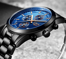 Load image into Gallery viewer, Men's Waterproof Watch With Chronometers And Date Display Unique Design Perfect Gift