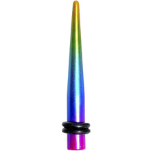 Load image into Gallery viewer, 4G Acrylic Electric Rainbow Straight Taper