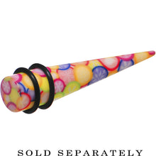 Load image into Gallery viewer, 1/2 Groovy Retro Flower Acrylic Taper