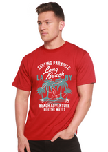 Load image into Gallery viewer, Beach Adventure Men's Bamboo Viscose/Organic Cotton Short Sleeve Graphic T-Shirt