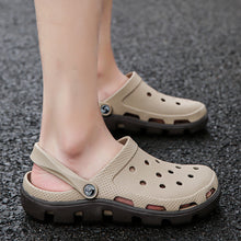 Load image into Gallery viewer, Summer Beach Flip Flops Slippers Shoes Men's Non Slip Antiwear Shoes Home Slippers Classic Breathable Summer Sandals Slip On Slide Lightweight Slippers Beach Clogs