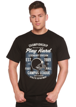 Load image into Gallery viewer, Play Hard Spun Bamboo® Men's Bamboo Viscose/Organic Cotton Short Sleeve Graphic T-Shirt