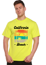 Load image into Gallery viewer, California Beach Unisex Bamboo Viscose/Organic Cotton Short Sleeve Graphic T-Shirt