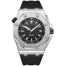 Load image into Gallery viewer, Luxury Stainless Steel Quartz Watch Men Military Watch Causal Fashion Excellent Wristwatch