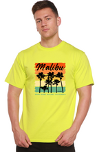 Load image into Gallery viewer, Malibu Unisex Bamboo Viscose/Organic Cotton Short Sleeve Graphic T-Shirt