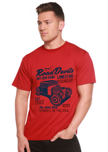 Load image into Gallery viewer, Road Devils Spun Bamboo® Men's Bamboo Viscose/Organic Cotton Short Sleeve Graphic T-Shirt