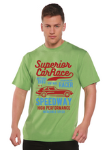 Load image into Gallery viewer, Superior Car Spun Bamboo® Men's Bamboo Viscose/Organic Cotton Short Sleeve Graphic T-Shirt