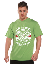 Load image into Gallery viewer, Live To Ride 1980 Men's Bamboo Viscose/Organic Cotton Short Sleeve Graphic T-Shirt