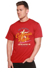 Load image into Gallery viewer, California Beach Men's Bamboo Viscose/Organic Cotton Short Sleeve Graphic T-Shirt