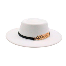 Load image into Gallery viewer, Autumn Winter Women Men Vintage Fedora Women's Foldable Short Brim Floppy Hat Gentleman Elegant Warm Hats Lady Party Luxury Caps Classic Summer Beach Sun Hat