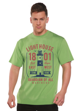 Load image into Gallery viewer, Light House Men's Bamboo Viscose/Organic Cotton Short Sleeve Graphic T-Shirt