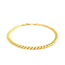 Load image into Gallery viewer, 10k Yellow Gold Miami Cuban Semi Solid Bracelet (4.50 mm)