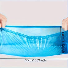 Load image into Gallery viewer, 100-Pack: Disposable Plastic Shoe Covers – Waterproof & Slip-Resistant