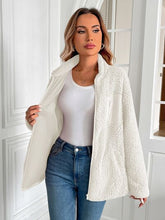 Load image into Gallery viewer, Winter Warm Zip Up Long Sleeve Jacket Fuzzy Cozy & Stylish Jacket Cold-Weather Essential Outdoor Jacket