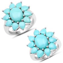 Load image into Gallery viewer, 5.20 Carat Genuine Turquoise .925 Sterling Silver Ring